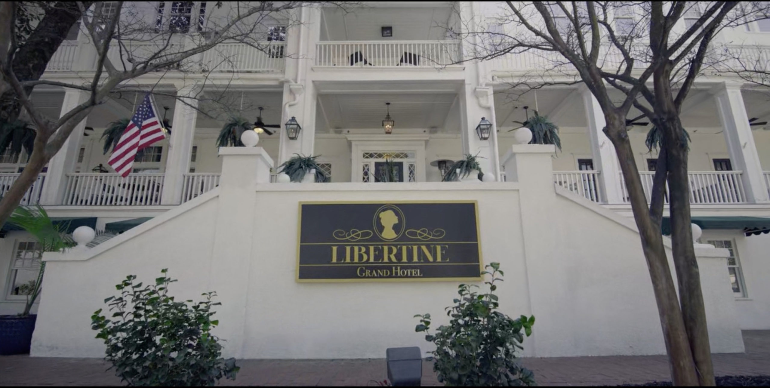 Libertine Grand Hotel - logo Design